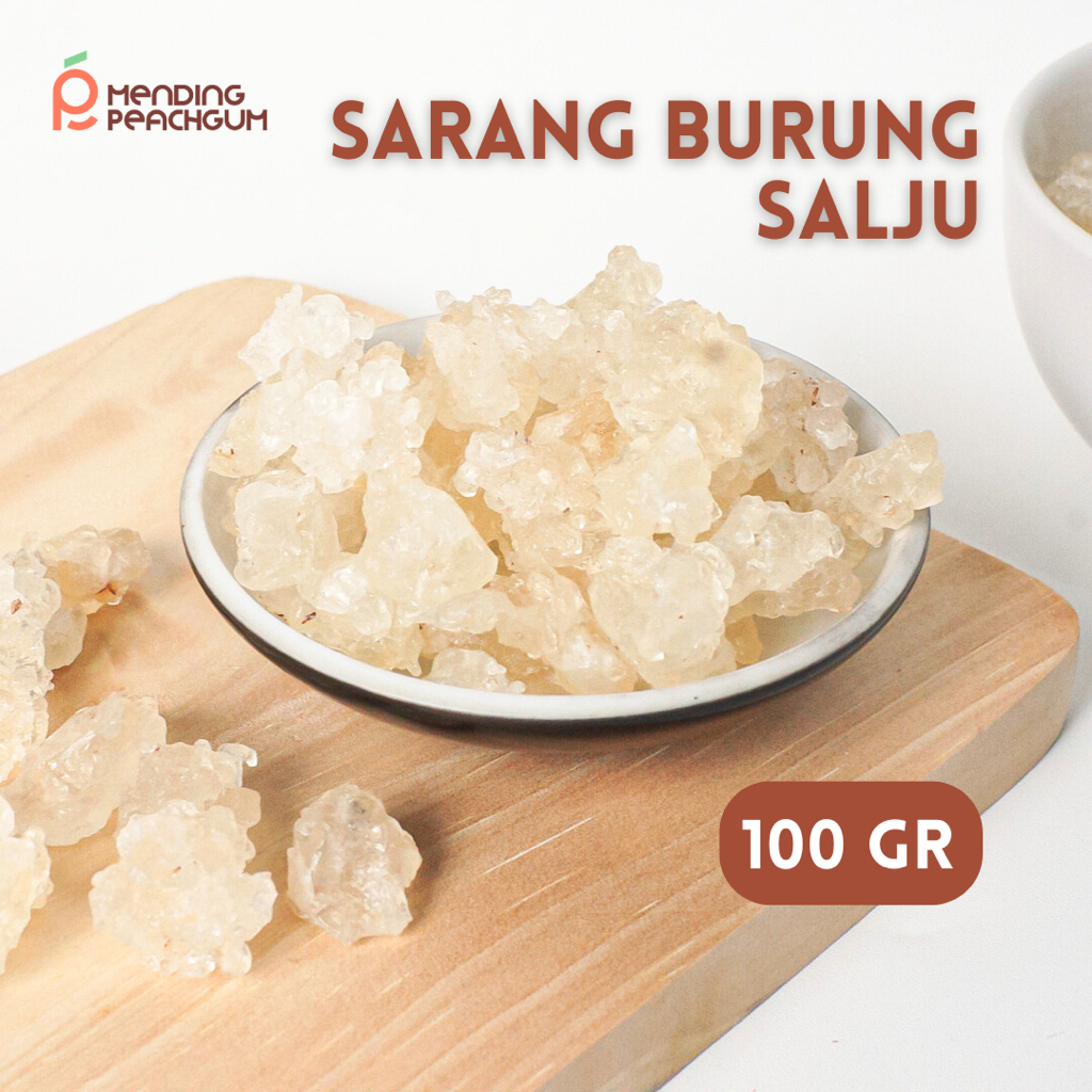 

Mending Peach Gum - Sarang Burung Salju 100gr Superfood Premium Kaya Kolagen