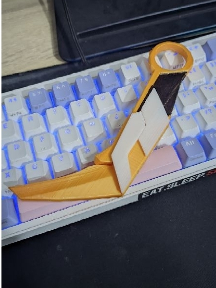 valorant prime karambit knife 3d print