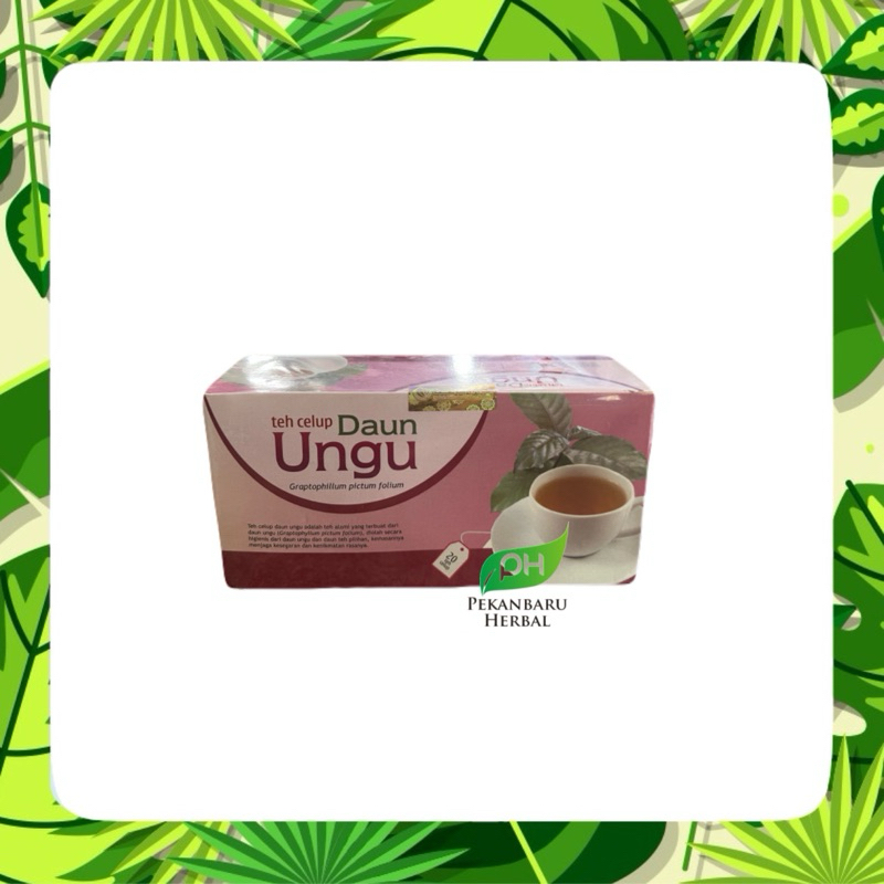 

teh celup daun ungu tazakka