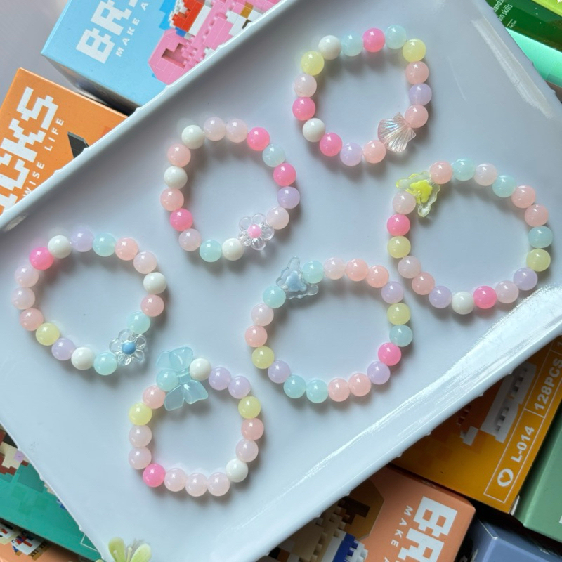 GELANG MANIK JELLY ANAK / GELANG MANIK ANAK / GELANG MANIK BAYI (BISA UNTUK DEWASA JUGA) GELANG MANI
