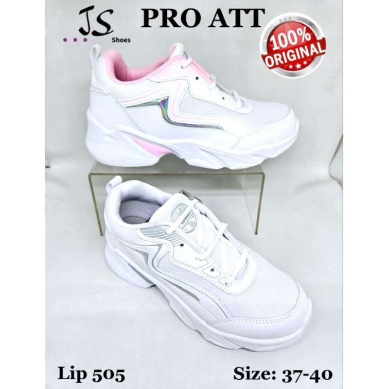 PRO ATT LIP 505 - SEPATU SNEAKERS TALI WANITA DEWASA MERK PRO ATT ORIGINAL