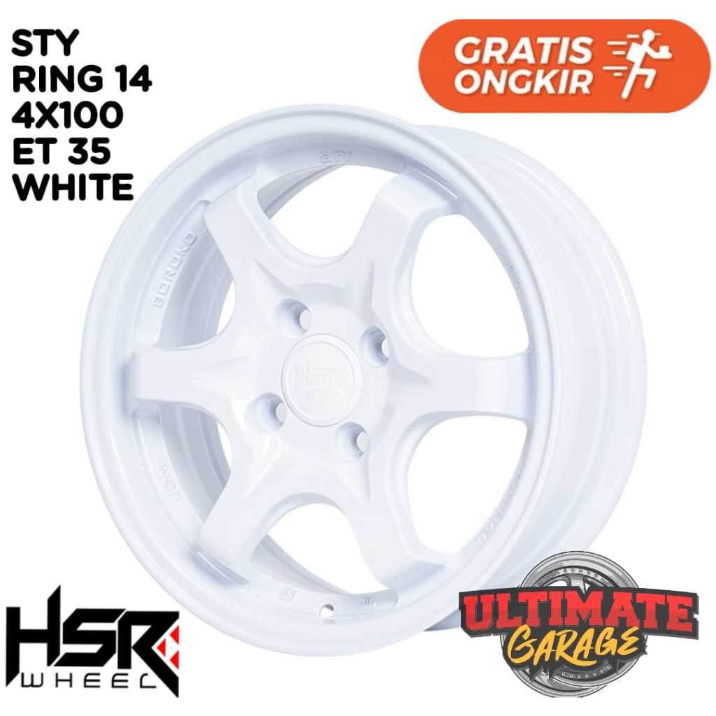 Velg Mobil Sigrra Vios Brio Agya HSR STY Ring 14 Gratis Ongkir