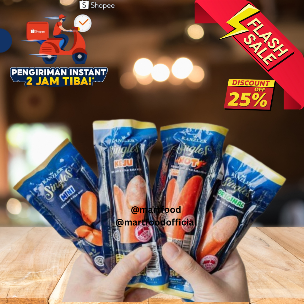 

Sosis Kanzler praktis semua rasa