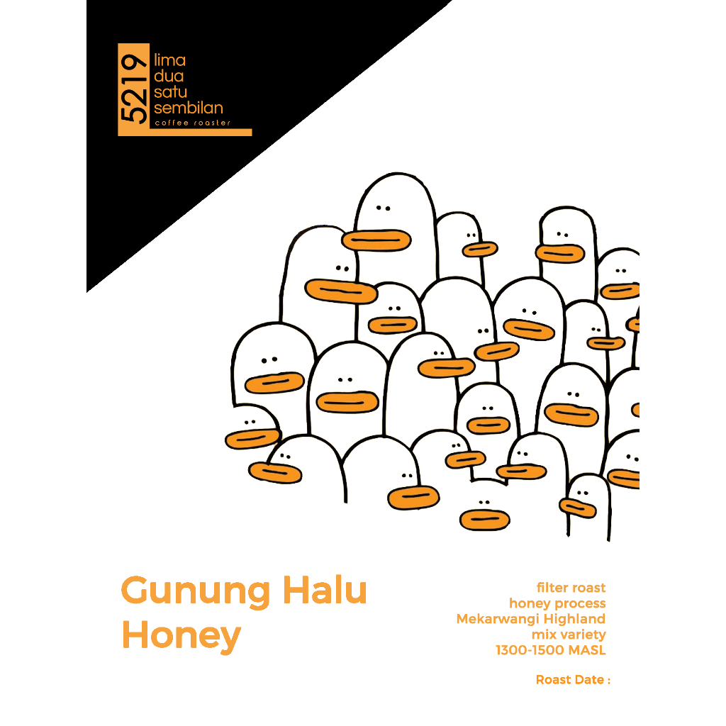 

Kopi Arabika GUNUNG HALU HONEY (200 gr) Single Origin Coffee Roast Beans