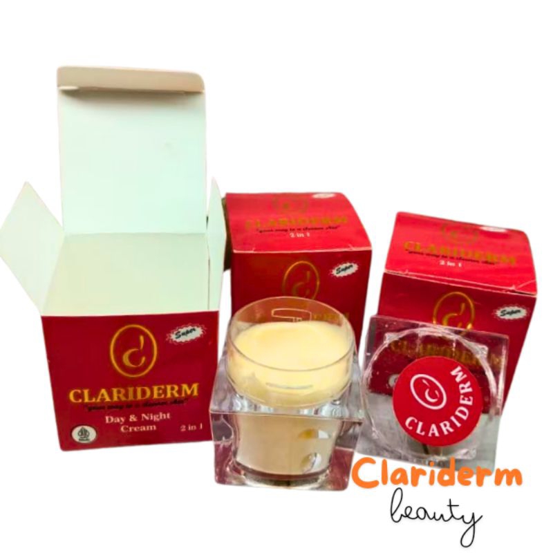 (12 pcs) Clariderm Krim Super Quality Vitamin E