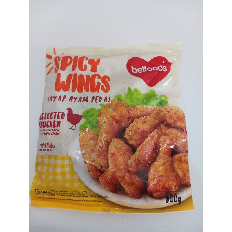 

BELFOODS SPICY WINGS 500GR