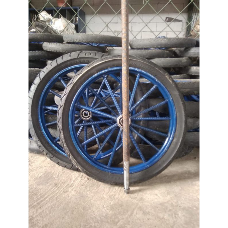 Roda Gerobak Palang 8 ring 17