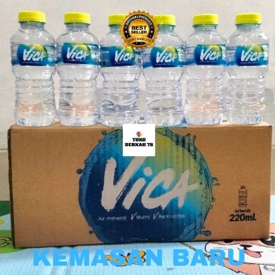 

Air Mineral Vica 220Ml Berkualitas ( Karton )