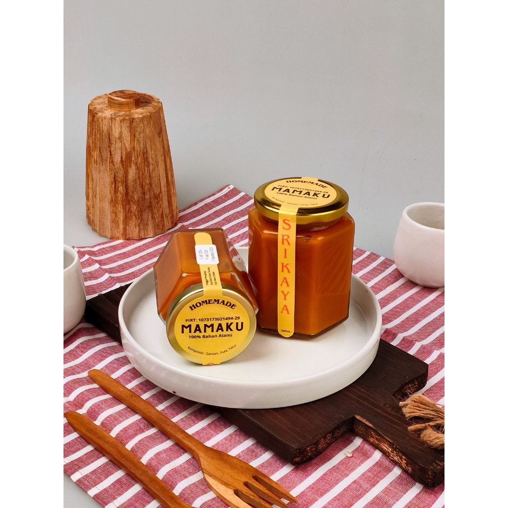 

MAMAKU Selai Kaya / Selai Srikaya Homemade Premium Tanpa Pengawet Fresh Original Autentik