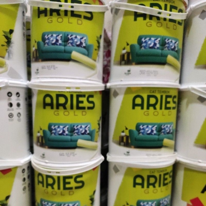 Cat Tembok  Aries Gold 5kg