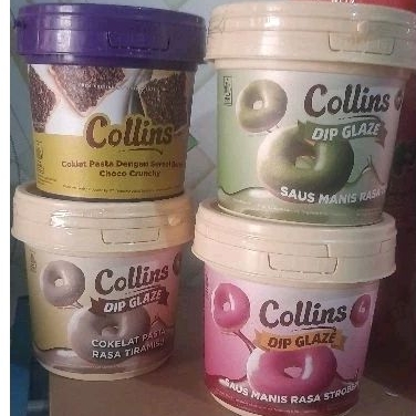 

Collins Glaze dan Collins coklat pasta