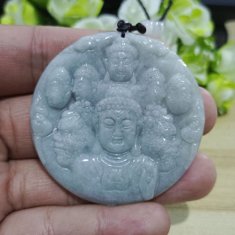 Giok Buddha Jade Asli Sertifikat Type A