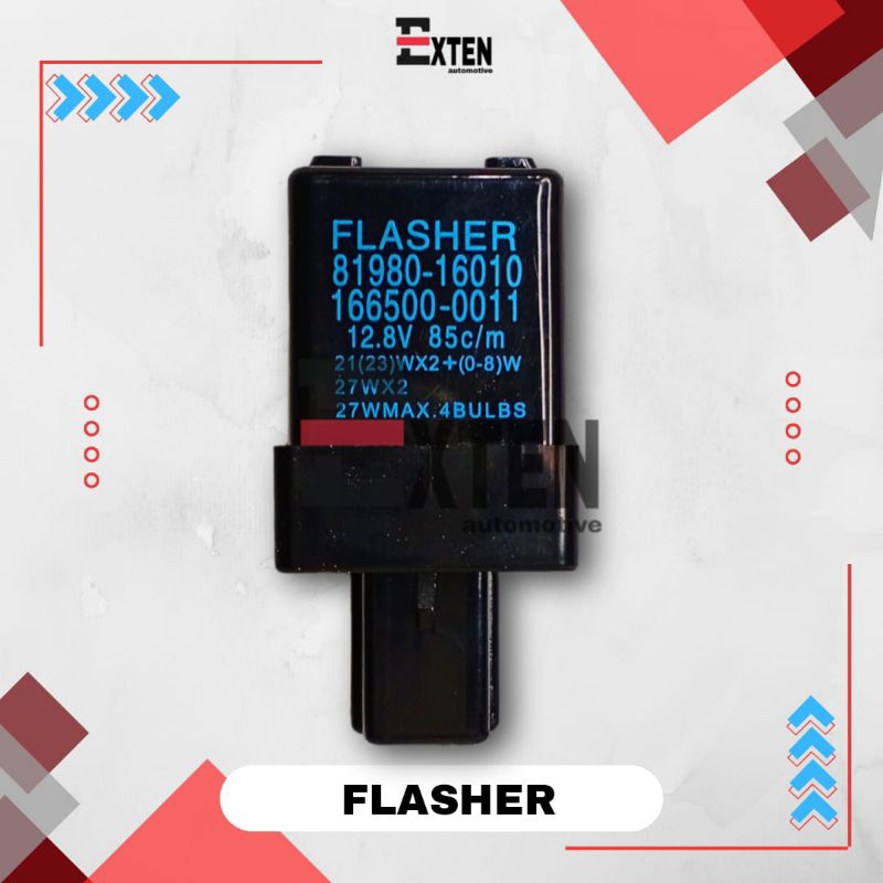 FLASHER SEN KIJANG SUPER 5K  KF40  GRAND ROVER  RINO  HIACE  14B  FLASHER LAMPU SEIN MOBIL 12V KAKI 