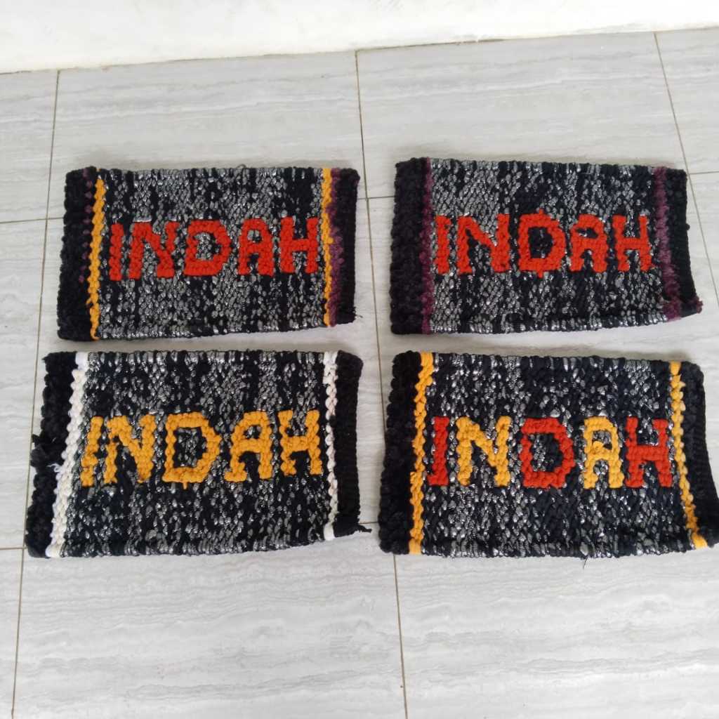 Keset Lantai INDAH TEBAL / Keset Lantai / Keset Lantai Murah / Keset Anyam Hand Made