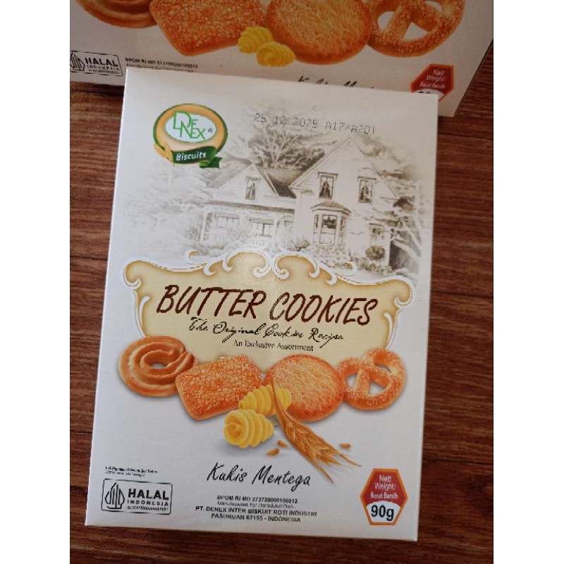 

Butter cookies 90gram/kukis mentega HALAL
