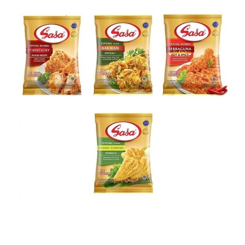 

Tepung Bumbu Goreng Sasa 210gr All Varian