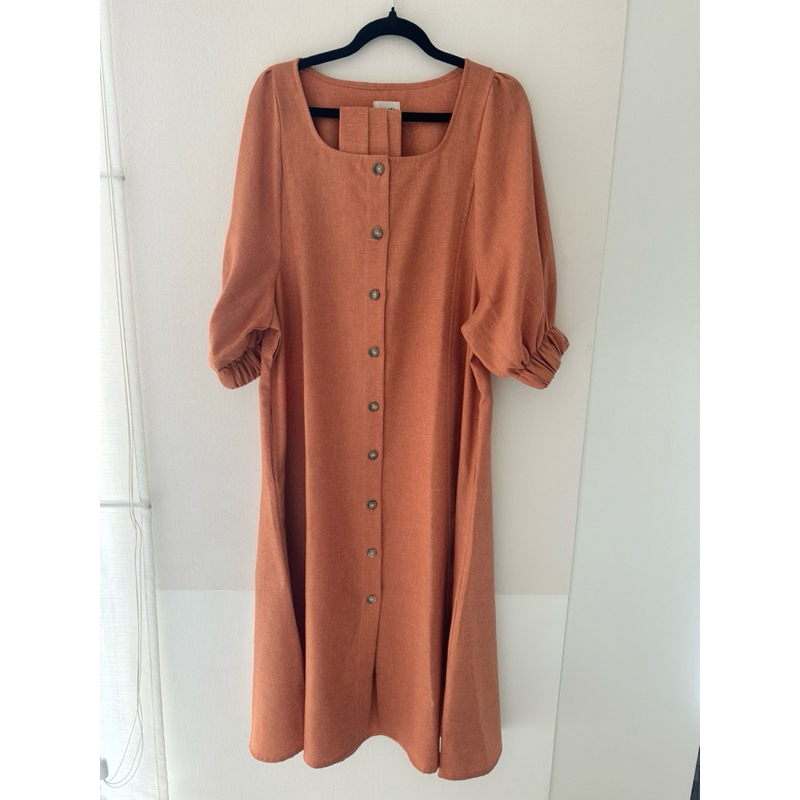 Maven April dress in Tangerine orange preloved worn few times