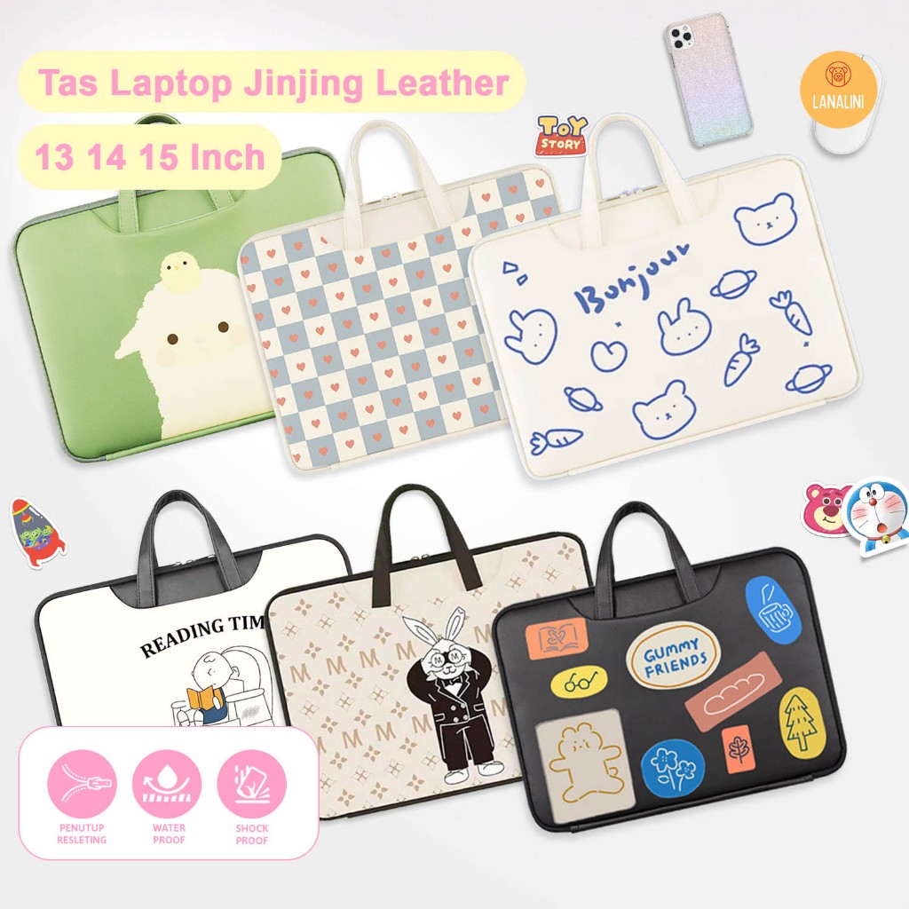 Tas Laptop Waterproof Acer Aspire Chromebook Leather Sleeve Pouch Soft Case Bag Cover Leptop Apple M