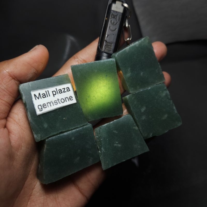 batu aventurin green / aventurine green / batu akik aventurine mirip bacan