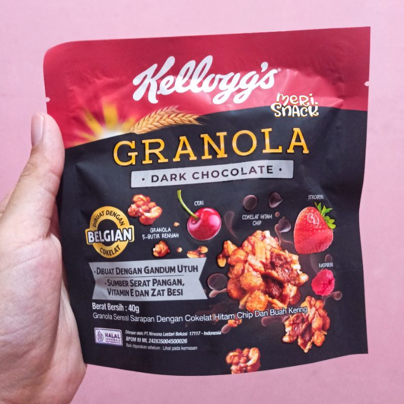 

Kellogg's Granola Dark Chocolate 40gr