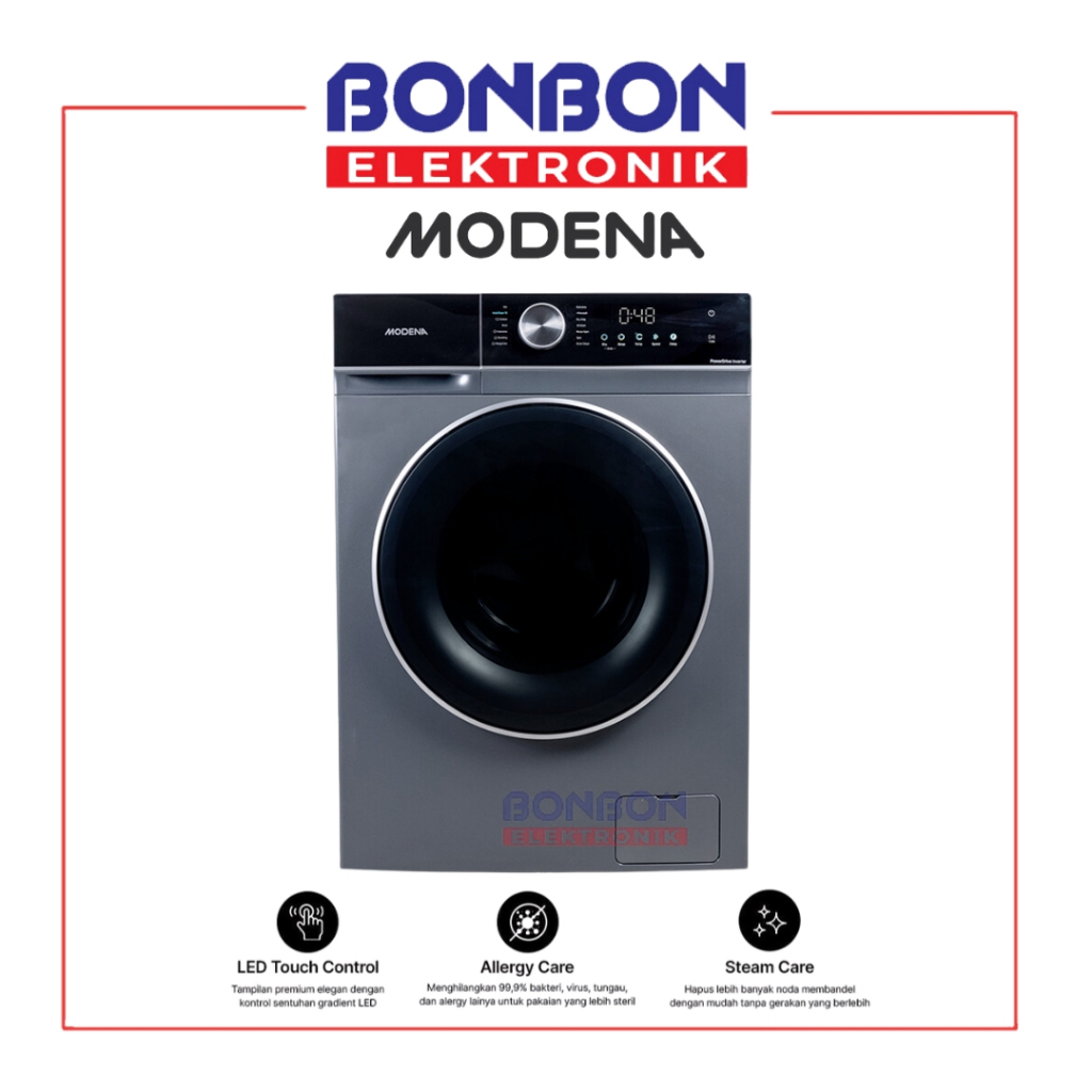 modena WF 1137 Mesin Cuci Front Loading