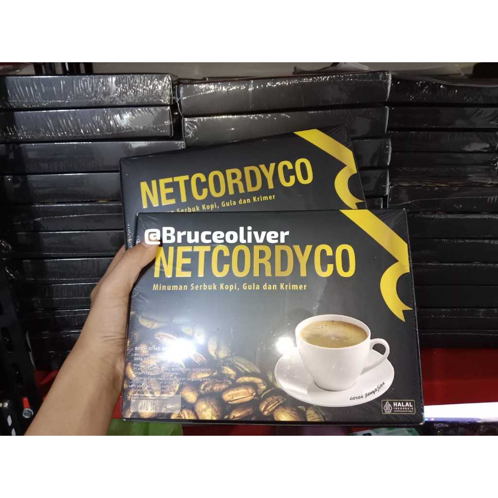 

NEW KEMASAN KOPI NETCORDICO 1 BOX ORIGINAL BPOM