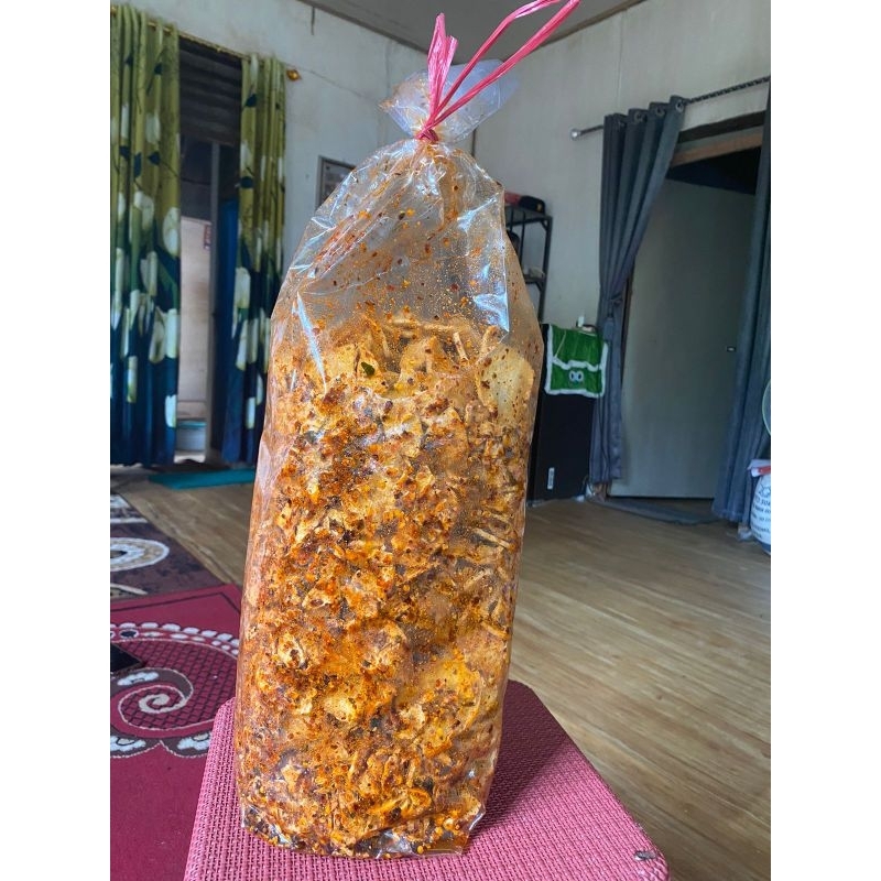 

basreng pipih pedas cikruh