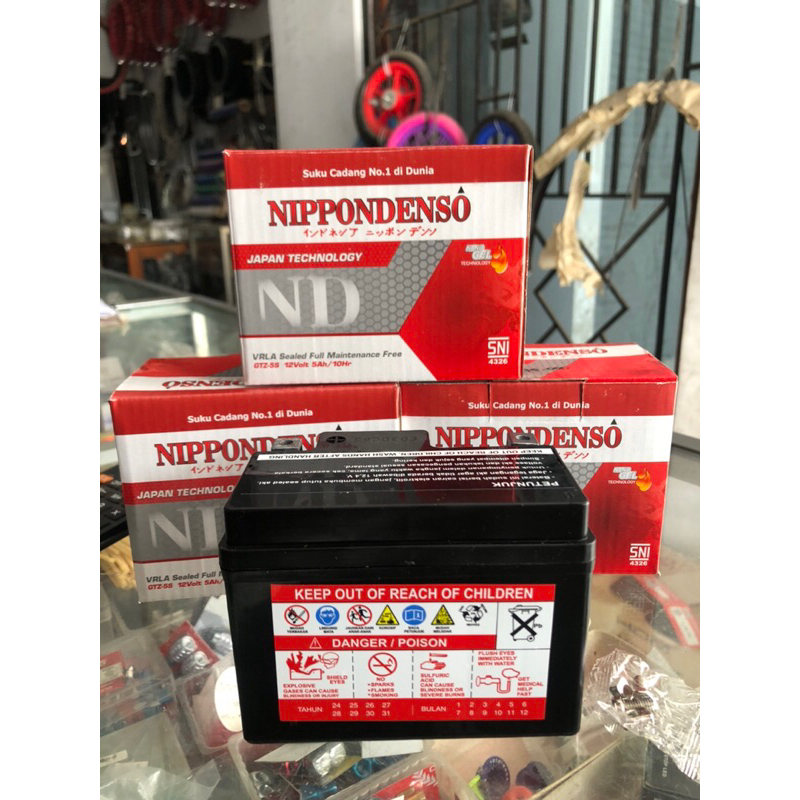 AKI MOTOR NIPPONDENSO GTZ5S MOTOR SONIC SUPRAX125 CBR 150 ADV 150 SCOOPY OLD MATIC OLD VARIO OLD