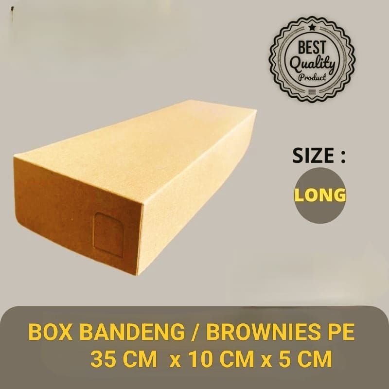 

BOX BROWNIES/BOX BANDENG/DUS BANDENG/DUS BROWNIES/DUS ROLLCAKE/BOX KRAFT LAMINASI/DUS KRAFT LAMINASI 290GSM
