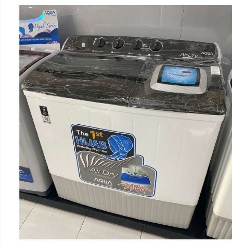 MESIN CUCI AQUA 2 TABUNG 14KG QW-1460XT MESIN CUCI AQUA 2TABUNG 14 KG