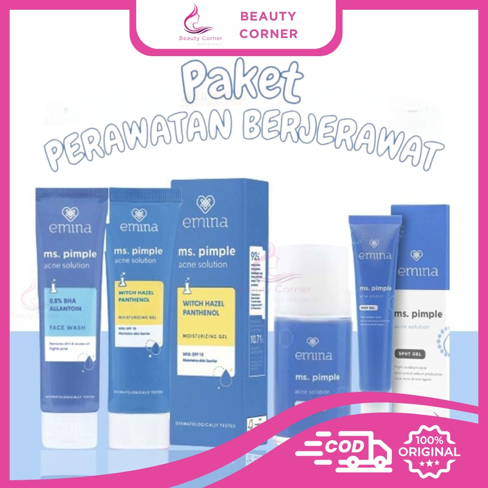 Emina Paket Ms Pimple - Paket Perawatan Berjerawat