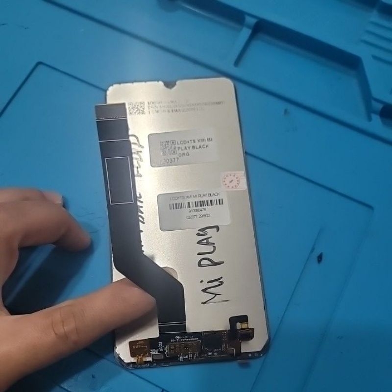 lcd ori oem mi play minus