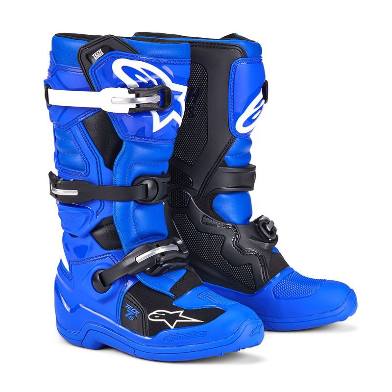ALPINESTARS TECH 7S BLUE BLACK WHITE ORIGINAL