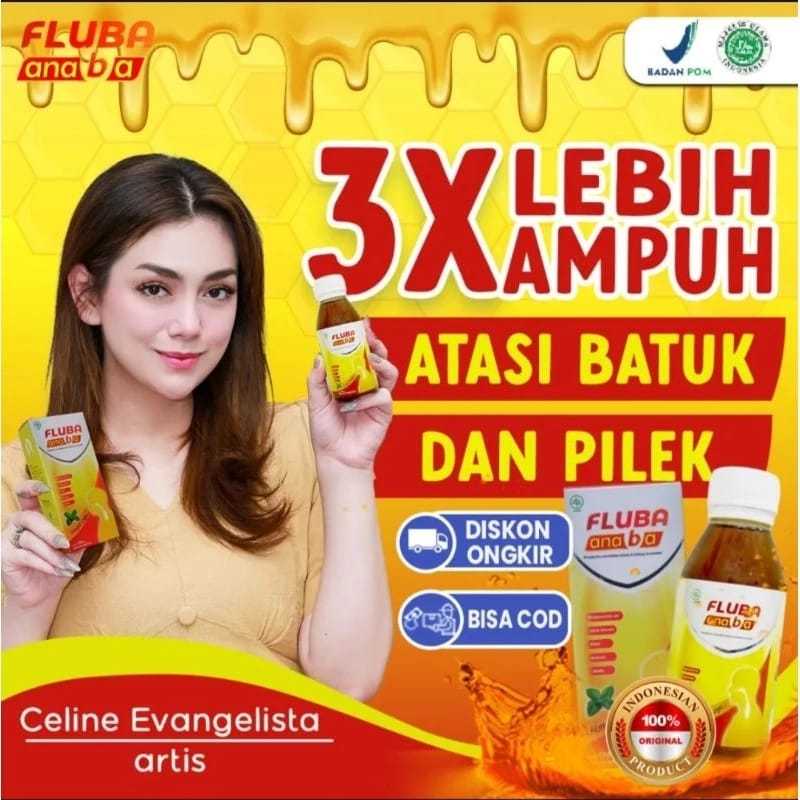 

PROMO KHUSUS HARI INI !!! Madu Fluba Anaba Atasi Flu Dan Batuk Berdahak - Fluba Anaba Original