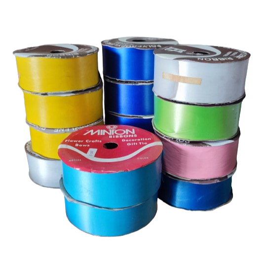 

Pita Kado Polos 1,5 inch (4 cm) | Pita Jepang | Pita Plastik | MESADS