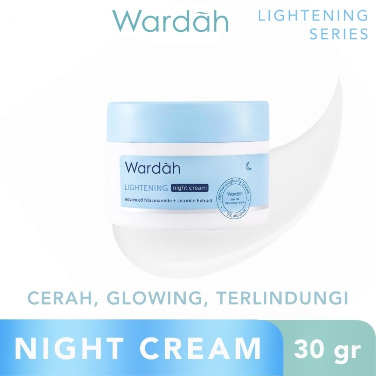 Wardah Lightening Day Cream Dan Night Cream 30ml