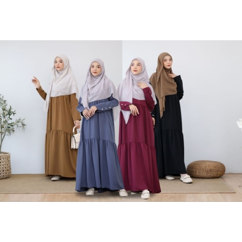ZIZARA - MAHREEN DRESS / GAMIS SYARI / GAMIS MUSLIMAH