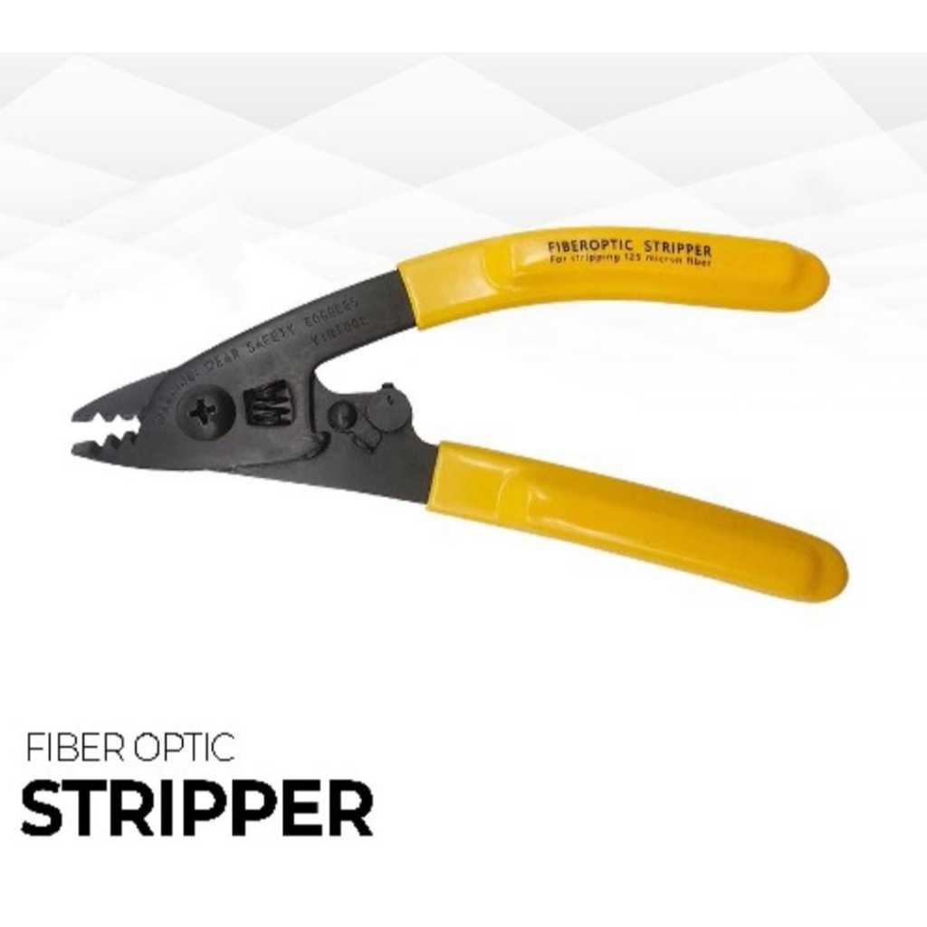 Tang fiber optic stripper pengupas kabel fiber optic