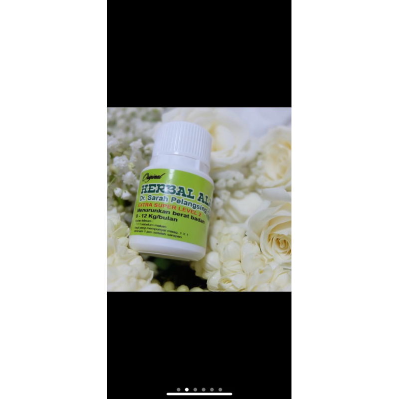 pelangsing herbal dr sarah super extra level 2 ori 100%