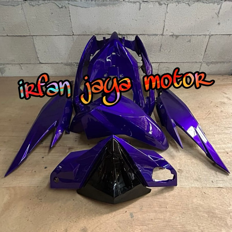 Full body Cover body Full halus Honda Vario 125 OLD KZR ungu Candy