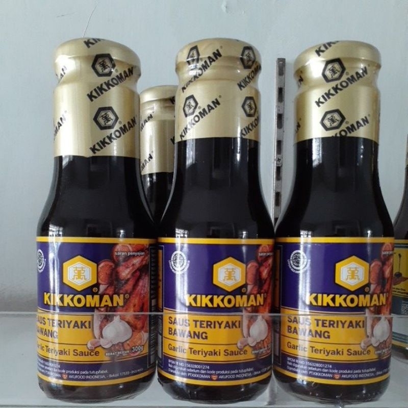 

Kikkoman Garlic Teriyaki Sauce / Saus Teriyaki Bawang