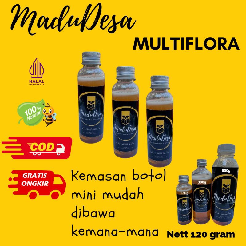 

Madu Murni Nektar MULTIFLORA 120 gram