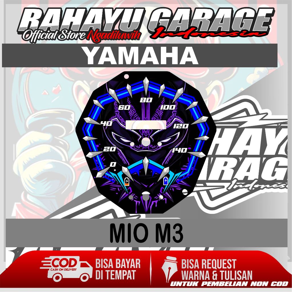 PAPAN SPEEDOMETER CUSTOM MIO M3