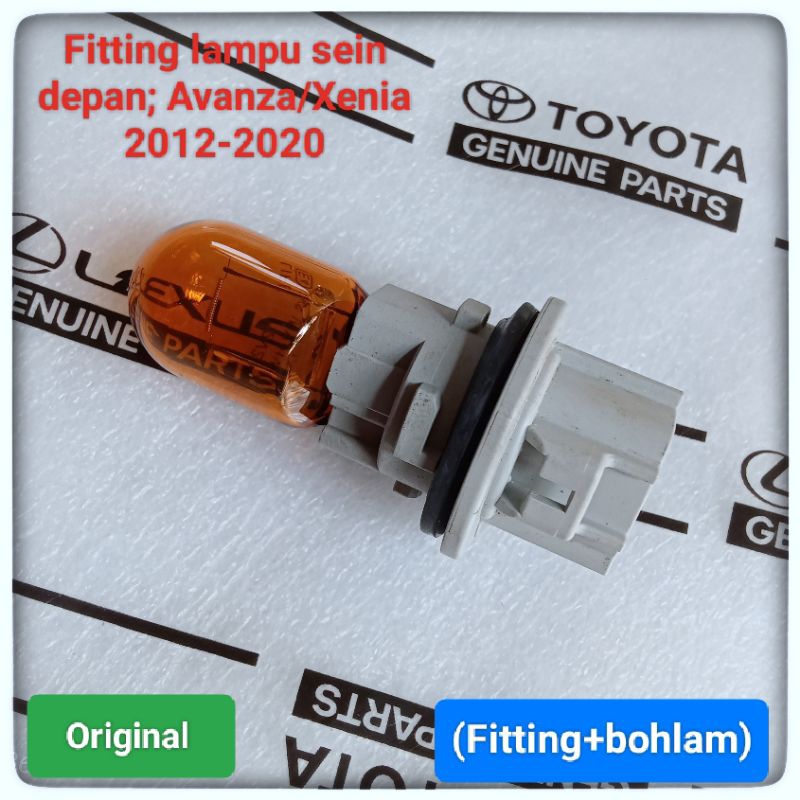 Fitting lampu sein depan Avanza Xenia 2012 Up soket lampu sein Avanza Xenia Veloz dudukan lampu sein