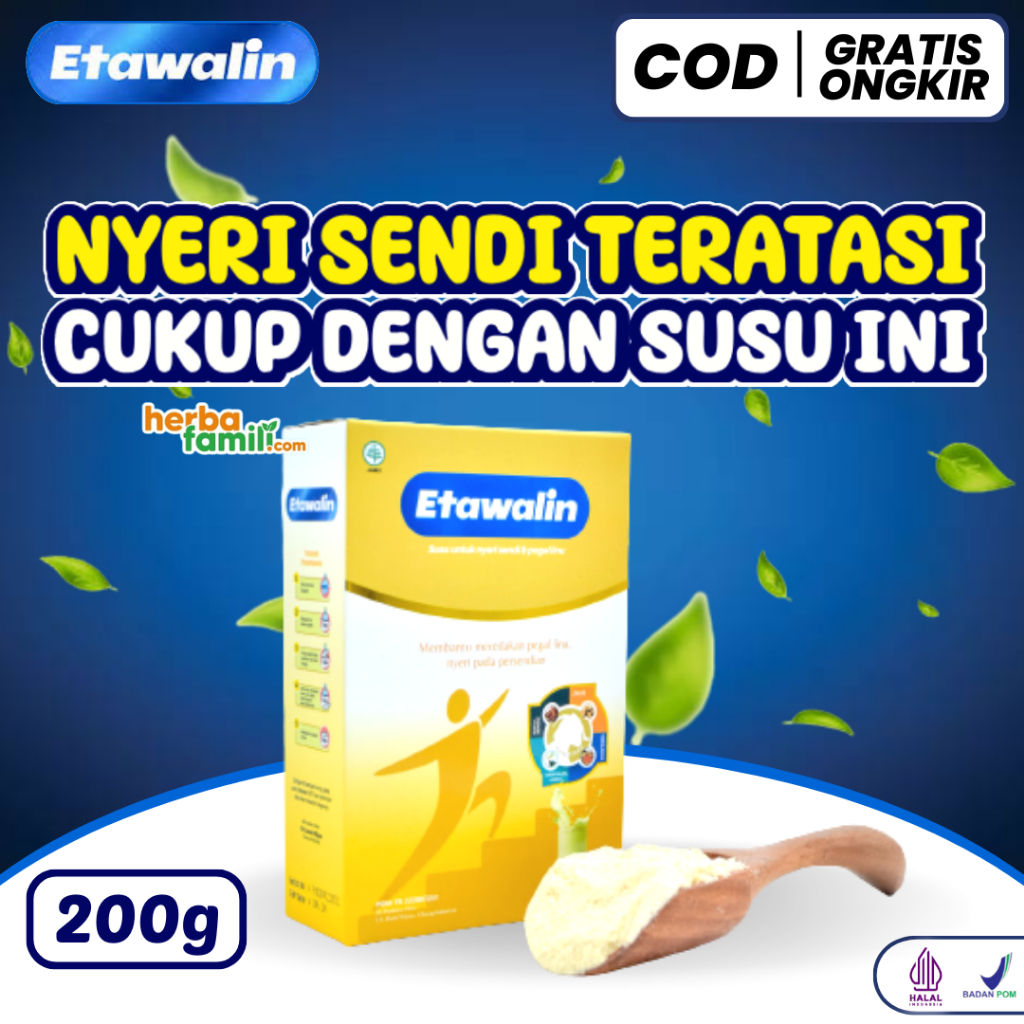 

Etawalin Paket - Susu Untuk Nyeri Sendi Dan Pegal Linu Isi 200gram 1 Box