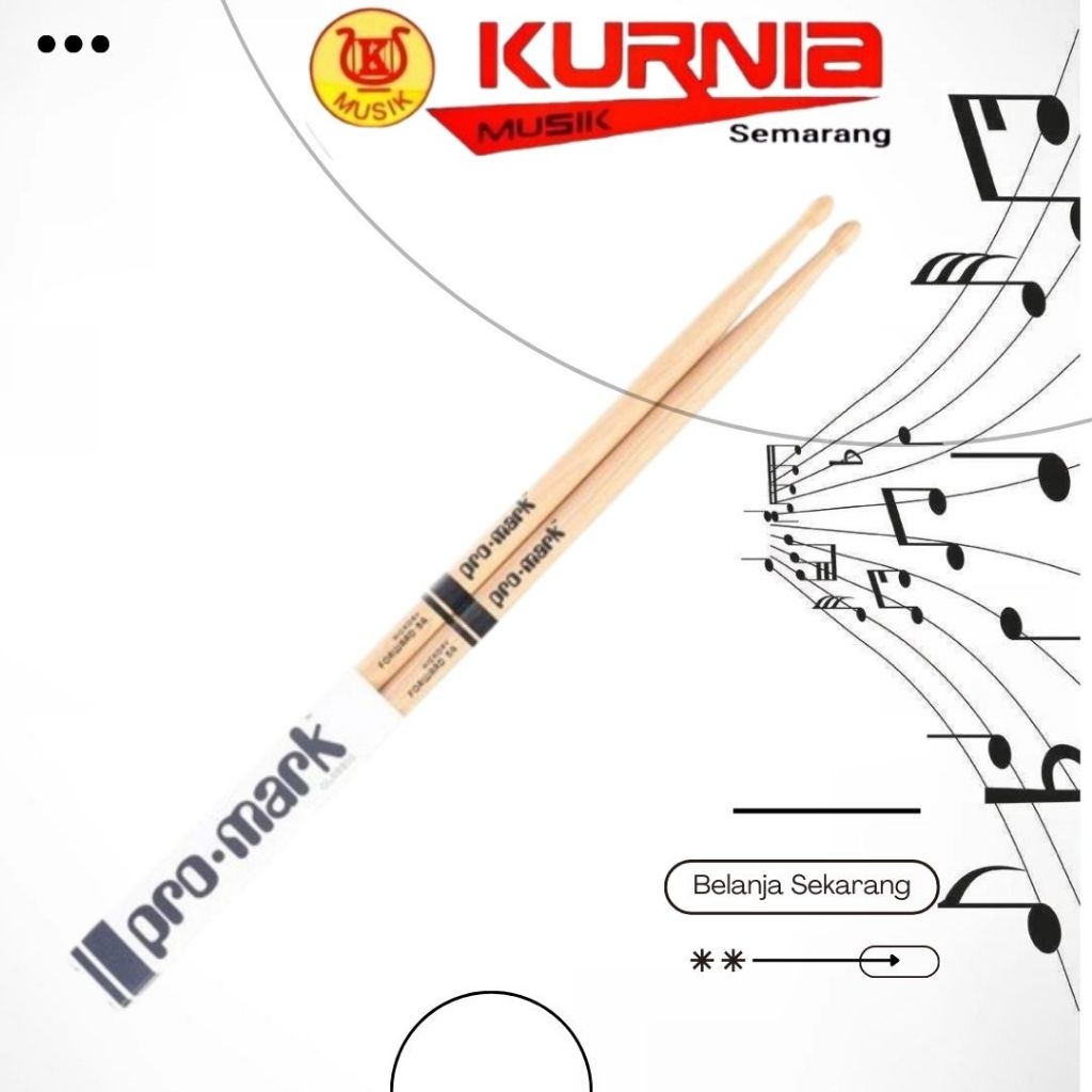 Promark Hickory 5A Wood TIP TX5AW / TX 5 AW / TX-5AW Stick Drum