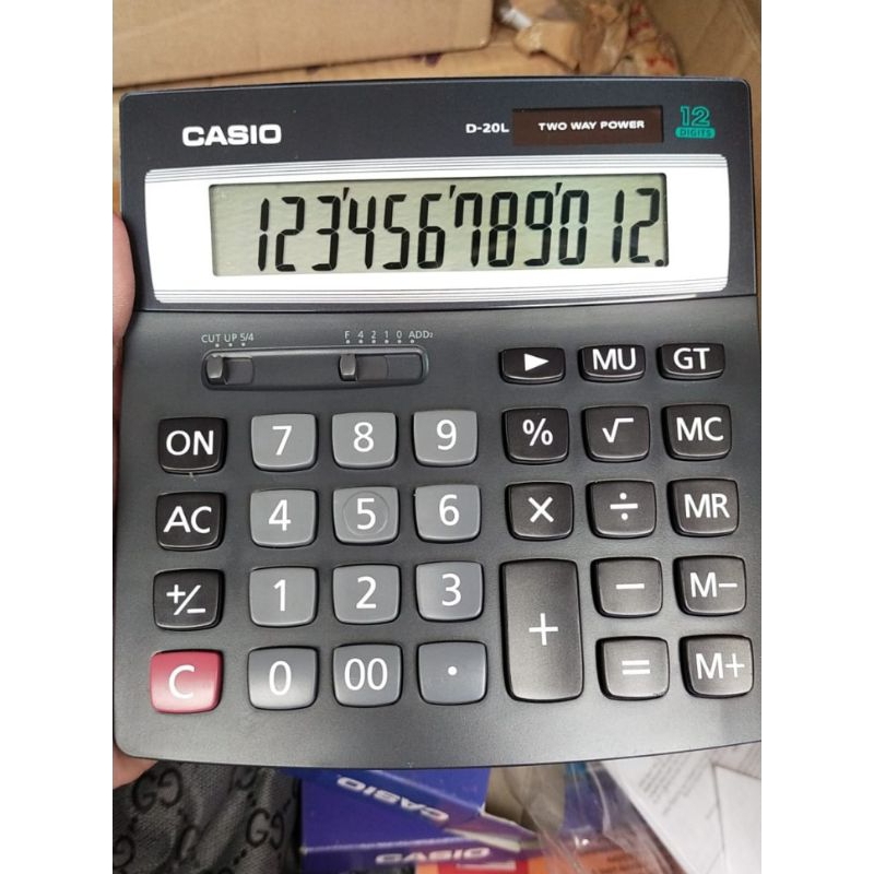 

CASIO D20L Calculator Desktop Kalkulator CASIO D -20L Original