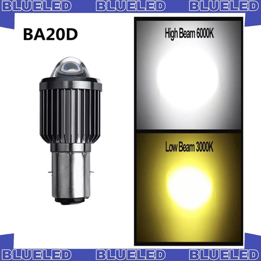 Lampu Led Lampu Utama Suzuki Thunder, Vespa Headlamp S2 BA20D Besar