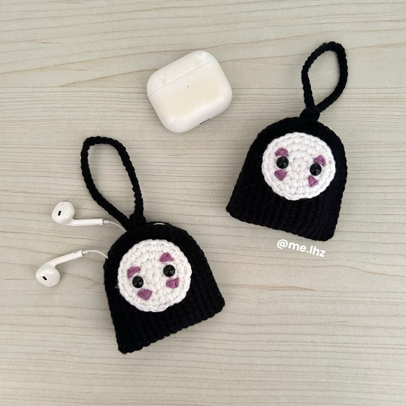 (Pre-Order) Kaonashi Mini Pouch | No-Face Airpods Pouch | Studio Ghibli Bag Charm