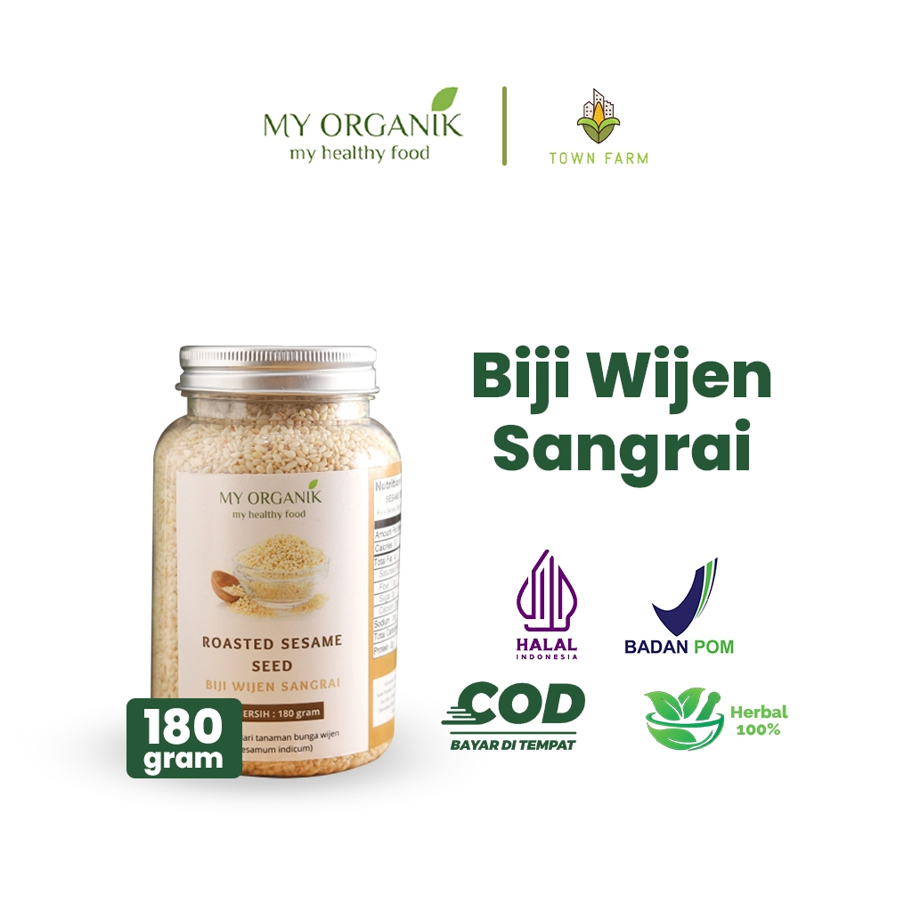 

My Organik Biji Wijen Bakar Wijen Putih Sangrai Premium Goma Seed